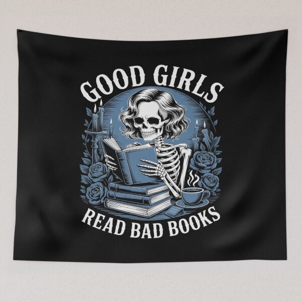 Item preview, Good Girls Read Bad Books Gothic Reader designed and sold by LittleDame.