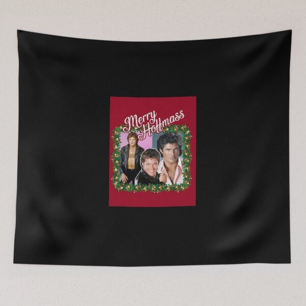 Item preview, David-Hasselhoff-Happy-Christmas designed and sold by AsenaDurgut.