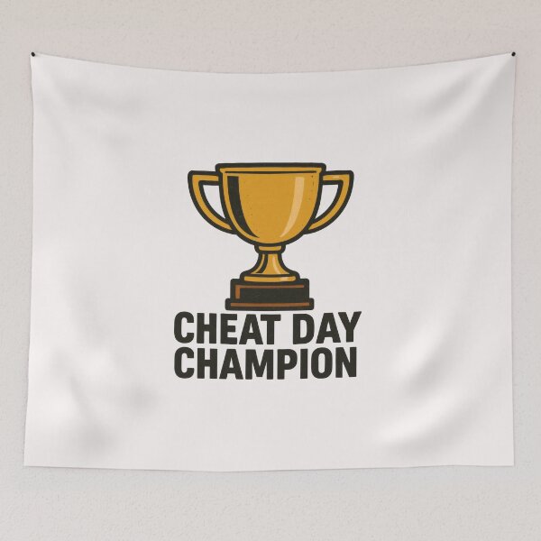 Item preview, Champion of Indulgence: The Golden Trophy of Culinary Victory designed and sold by Jason123za.