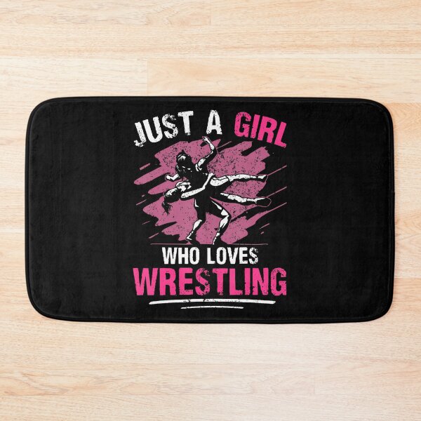 Item preview, Just A Girl Who Loves Wrestling Funny Wrestler Women Girls designed and sold by DeannaAntoin.