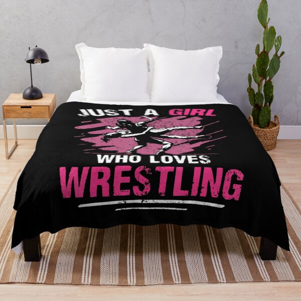 Item preview, Just A Girl Who Loves Wrestling Funny Wrestler Women Girls designed and sold by DeannaAntoin.