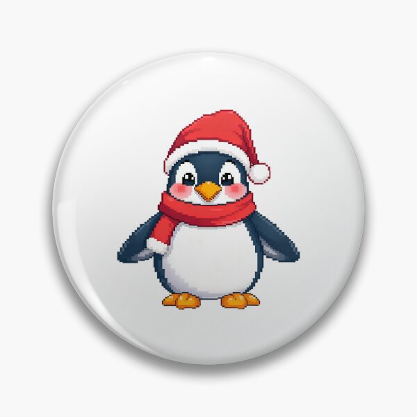 Item preview, Pixel penguin holyday cheer designed and sold by ManikRaja.