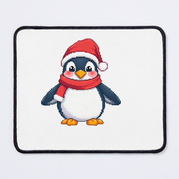 Item preview, Pixel penguin holyday cheer designed and sold by ManikRaja.
