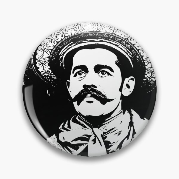 Item preview, Vintage Mexican Charro - Black and White Mariachi Portrait designed and sold by Taanva.