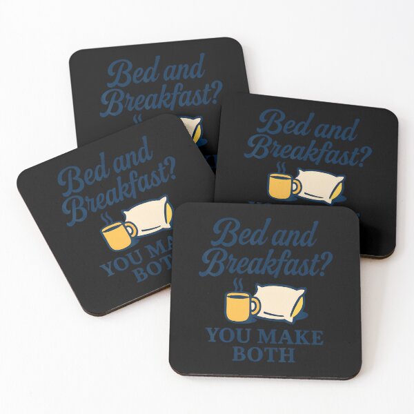 Item preview, Funny Parent  Spouse Humor Design - Bed  Breakfast Joke designed and sold by KristyCharleen.