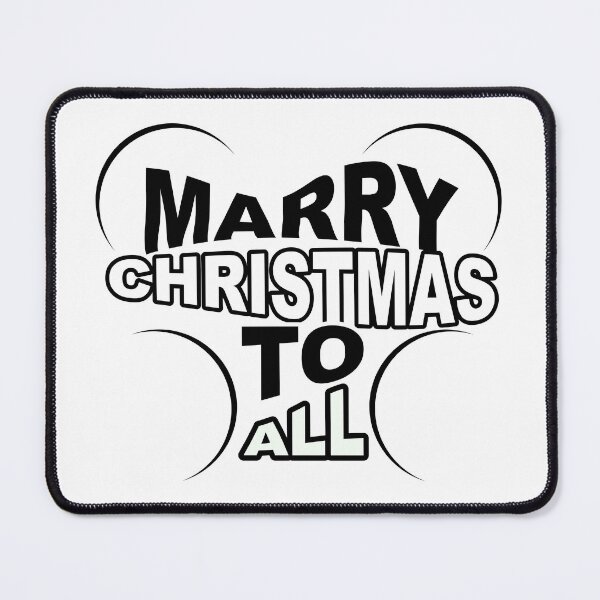 Item preview, Marry Christmas To All - Playful Holiday Wedding Typography designed and sold by Abdullah9130.