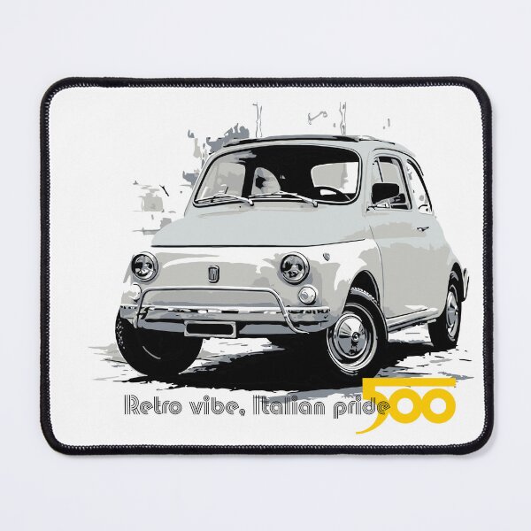 Item preview, 500 Classic – Retro Car Design | Italian Legend Tee designed and sold by tupaffi.