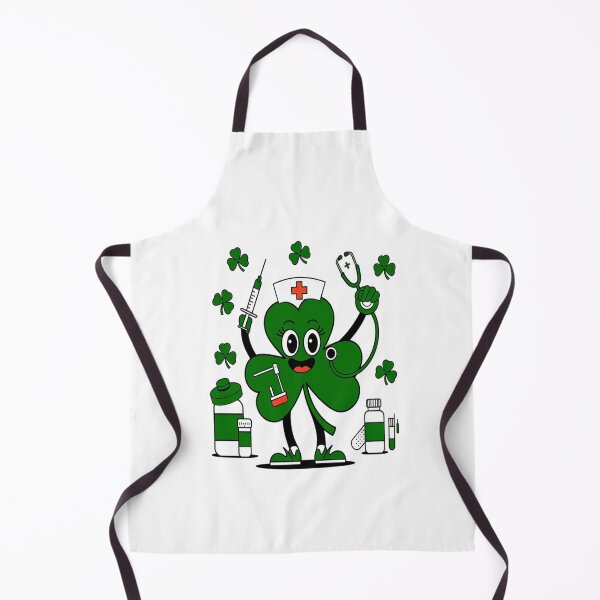 Item preview, St Patricks Day Nurse Shamrock Saint Pattys Scrub designed and sold by Moxizz.