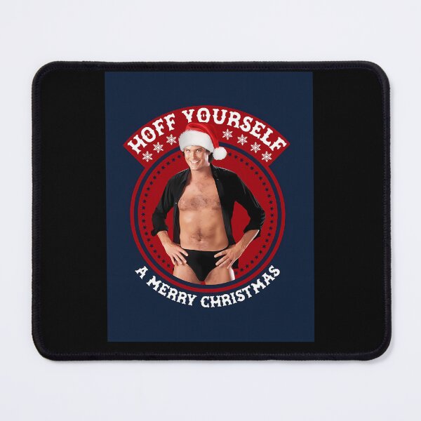 Item preview, David-Hasselhoff-Merry-Christmas designed and sold by AsenaDurgut.