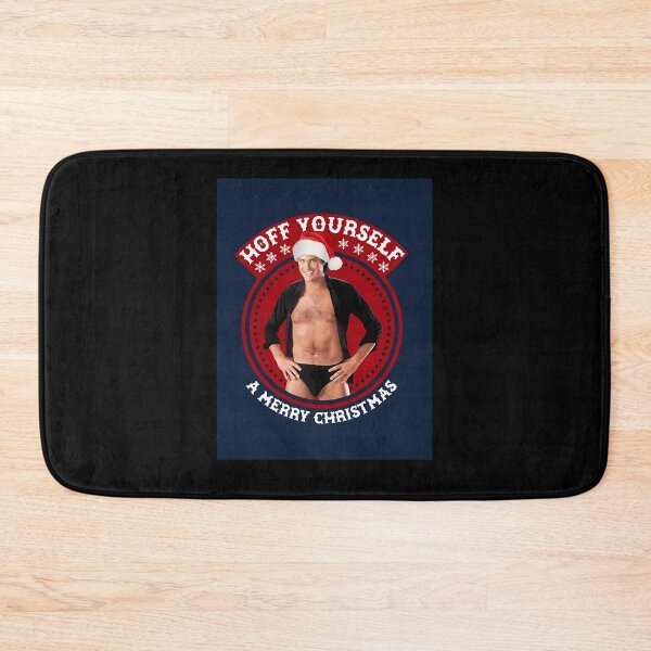 Item preview, David-Hasselhoff-Merry-Christmas designed and sold by AsenaDurgut.