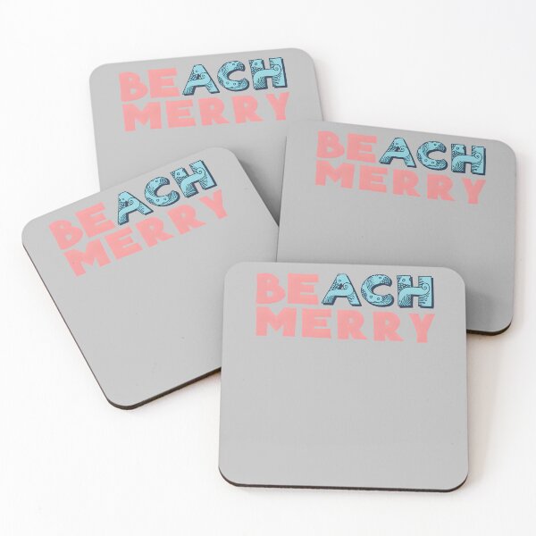 Item preview, Be beach merry Christmas Sea Xmas designed and sold by ArleneRowe.