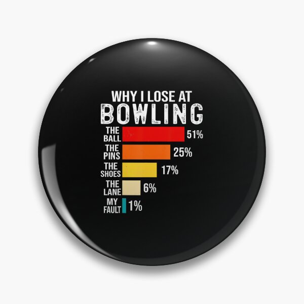 Item preview, Funny Bowler Why I Lose At Bowling Player Lover designed and sold by LynneMarisa.