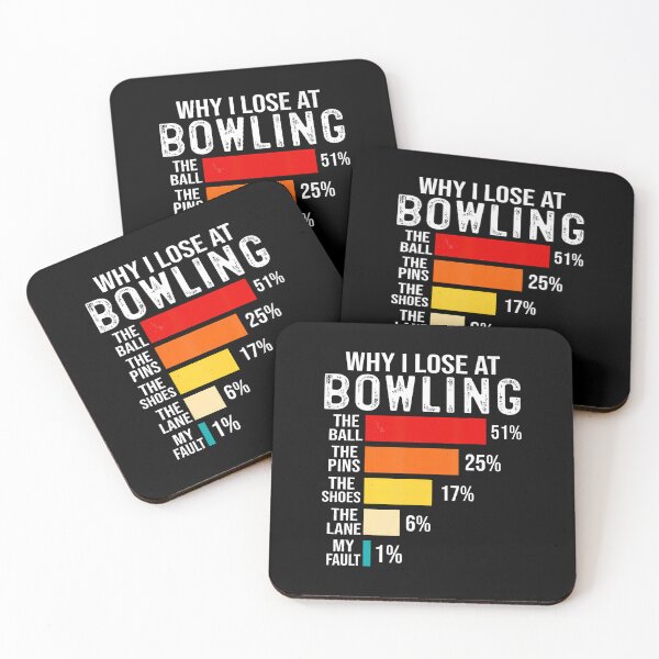 Item preview, Funny Bowler Why I Lose At Bowling Player Lover designed and sold by LynneMarisa.