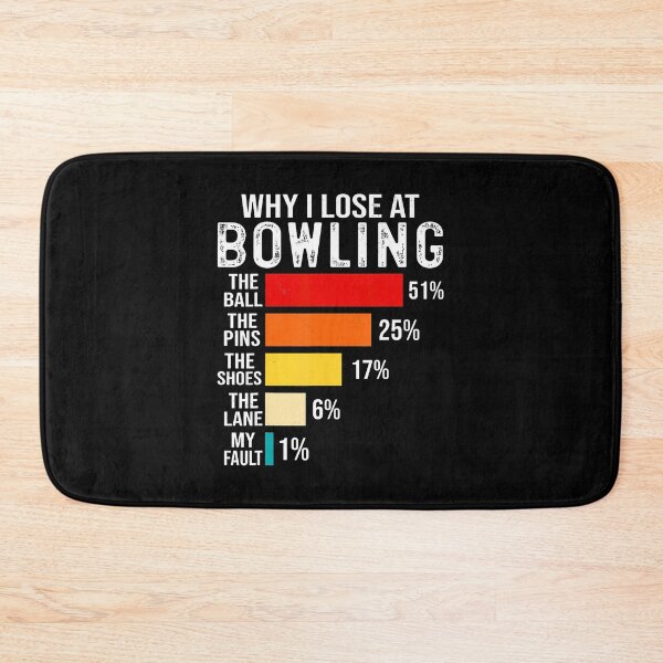 Item preview, Funny Bowler Why I Lose At Bowling Player Lover designed and sold by LynneMarisa.