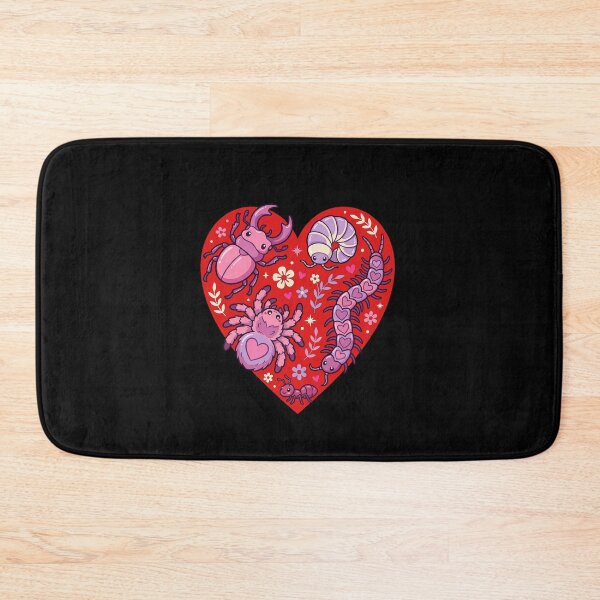Item preview, Bug Heart Cute Insect Valentine Love designed and sold by elderberry.