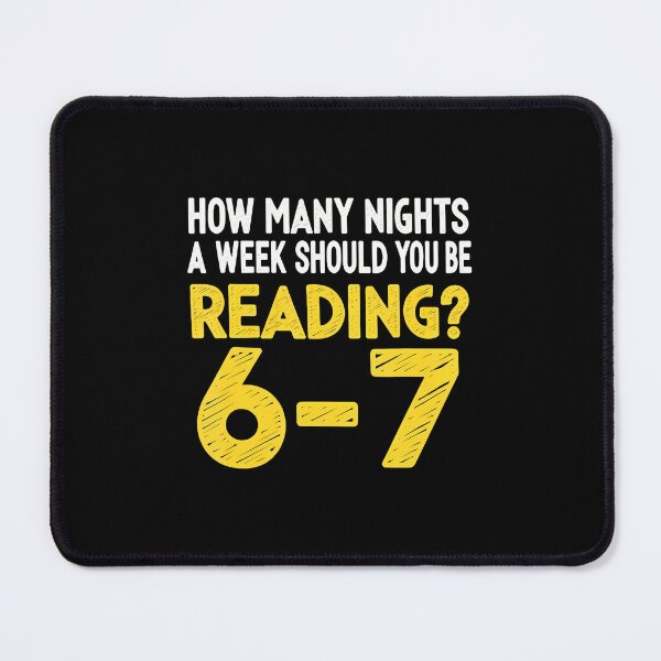 Item preview, How Many Night A Week Should You Be Reading 67 Meme Teacher designed and sold by AdellBridgett.