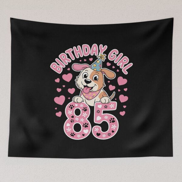 Item preview, 85th Birthday Paw Pet Dog Lover 85 Year Old  designed and sold by RuthGAArt.