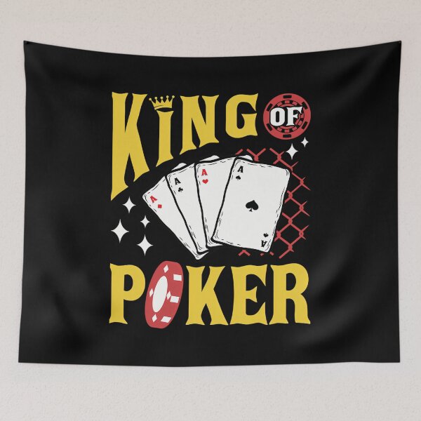 Item preview, King Of Poker - Poker Gift - Poker Player - Vegas - Casino designed and sold by DeannaAntoin.