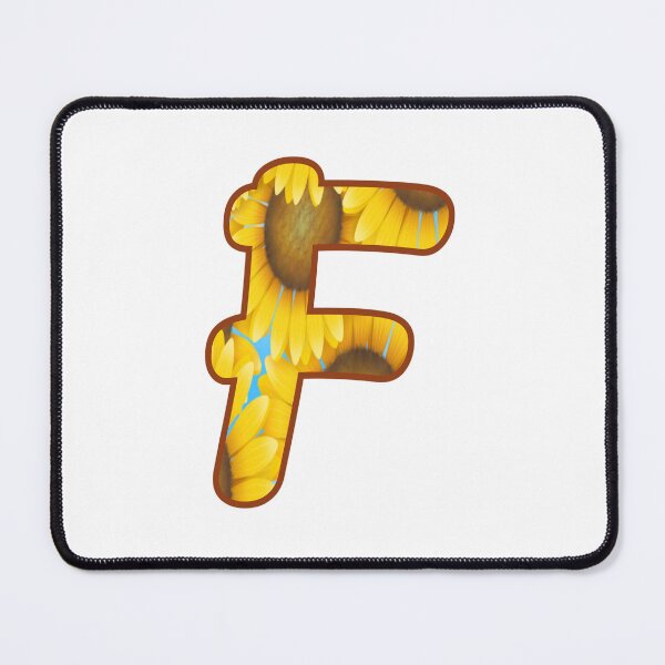Item preview, Letters, flowers, F designed and sold by Sujinthaiart.