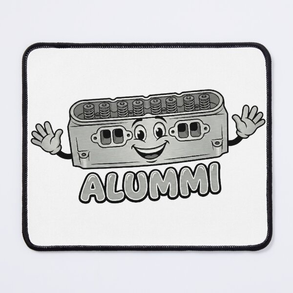 Item preview, Small block chevy cylinder head cartoon  designed and sold by steelcraftspeed.
