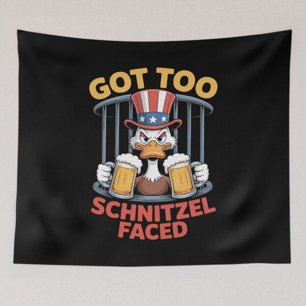 Item preview, Got Too Schnitzel Faced – Beer Duck Outfit for Party a designed and sold by LittleDame.