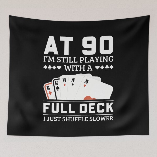 Item preview, Poker Player'S 90Th Birthday Idea For Dad Grandpa designed and sold by KristyCharleen.
