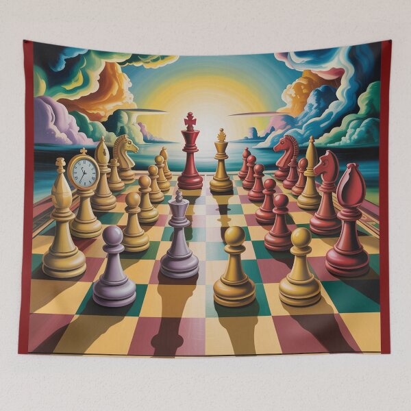 Item preview, Оtherworldly chess game with fantastical pieces arranged  designed and sold by Lilashakti ⭐️ ⭐️ ⭐️ ⭐️ ⭐️.