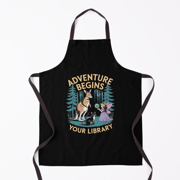 Item preview, Adventure Begins at the Library - Best Summer Books designed and sold by RoyTill0Art.