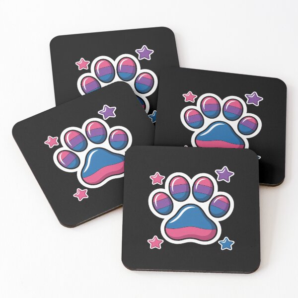 Item preview, Bisexual Furry Paw LGBTQ Month Gay Rights Pride designed and sold by catsdothingz.
