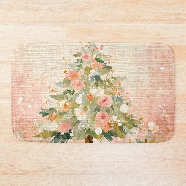 Item preview, Pastel Pink Christmas Tree 1 designed and sold by FlaskLab.