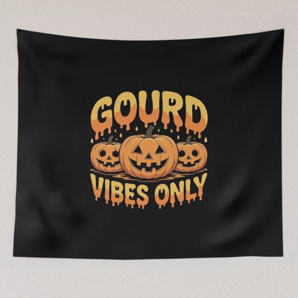 Item preview, Gourd Vibes Only Cute Pumpkin Halloween designed and sold by LittleDame.