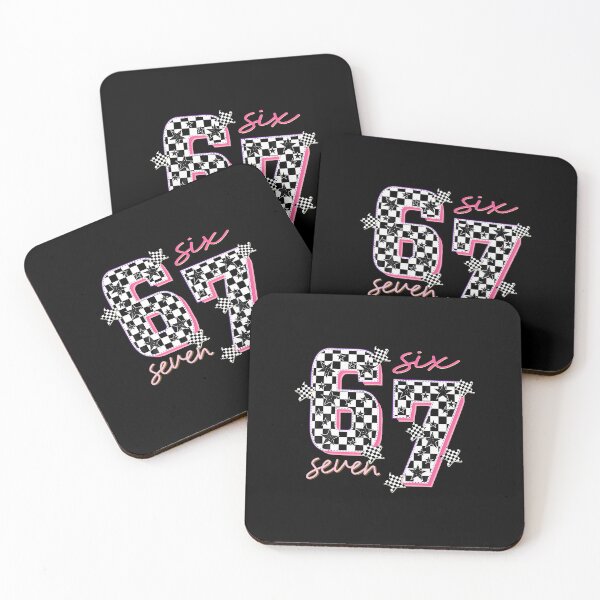 Item preview, Funny Six Seven Meme Checkered 6 7 Saying Girls Kids designed and sold by LynneMarisa.