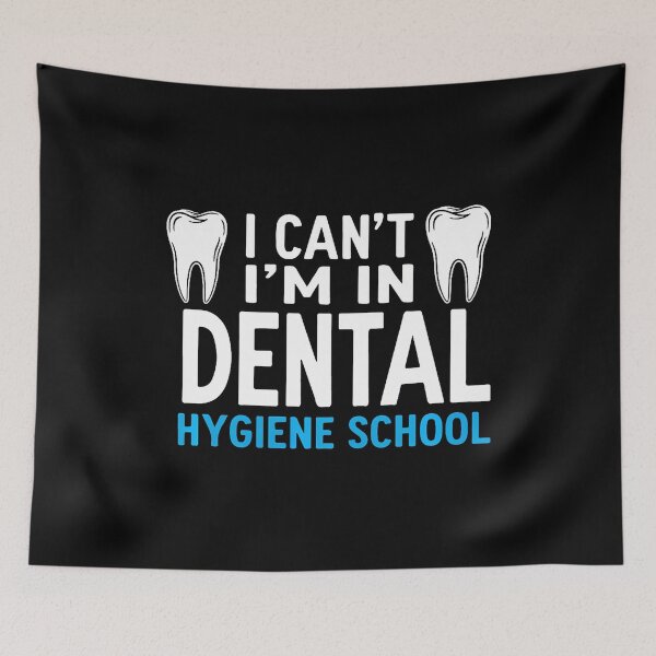 Item preview, Funny I Can'T I'M In Dental Hygiene School Student Hygienist designed and sold by MonicaSophie.