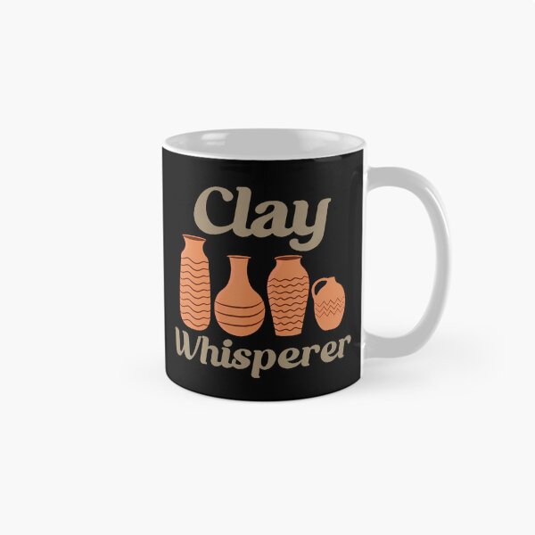 Item preview, Clay Whisperer Pottery Funny Ceramic designed and sold by CarmelaConstan.