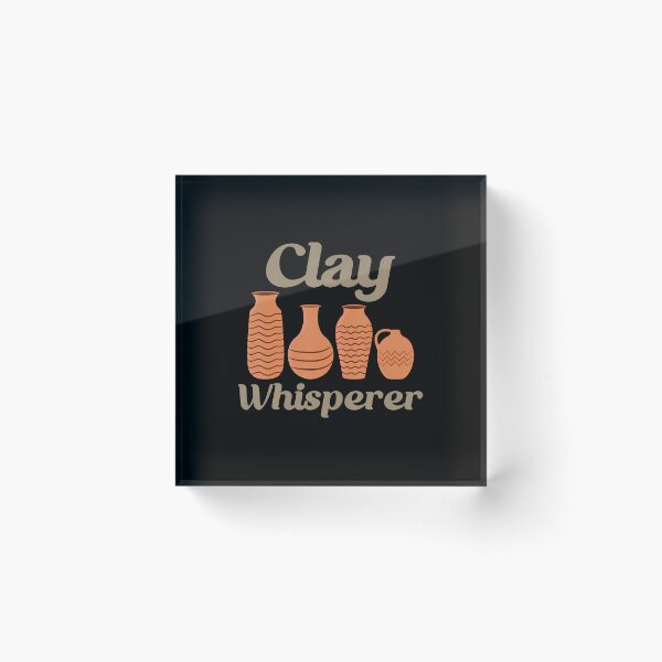 Item preview, Clay Whisperer Pottery Funny Ceramic designed and sold by CarmelaConstan.