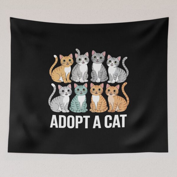 Item preview, Adopt a Cat Cat Rescue Cat Adoption  designed and sold by RuthGAArt.