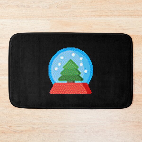Item preview, Christmas Tree 8 bit Background Sticker designed and sold by RykerKare.