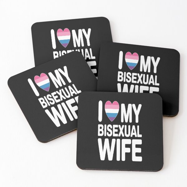Item preview, Bisexual Pride - I Love My Bisexual Wife designed and sold by catsdothingz.
