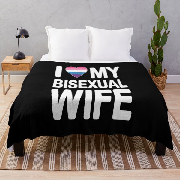 Item preview, Bisexual Pride - I Love My Bisexual Wife designed and sold by catsdothingz.