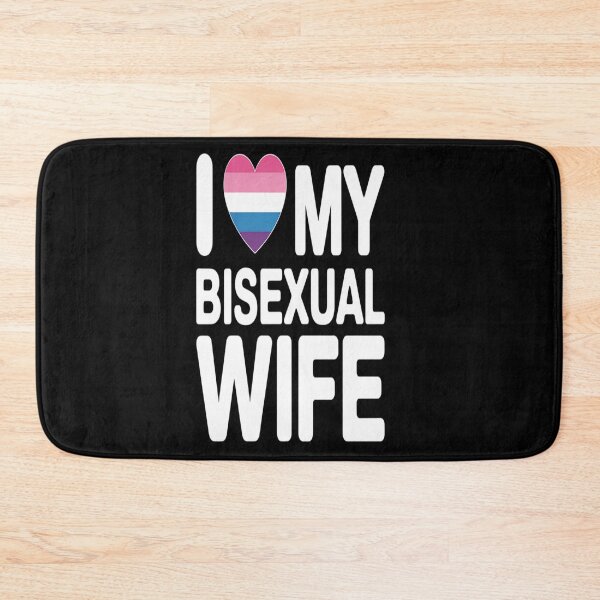 Item preview, Bisexual Pride - I Love My Bisexual Wife designed and sold by catsdothingz.