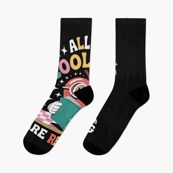 Item preview, All The Cool Kids Are Reading Book Reading Teacher School  designed and sold by RoyTill0Art.