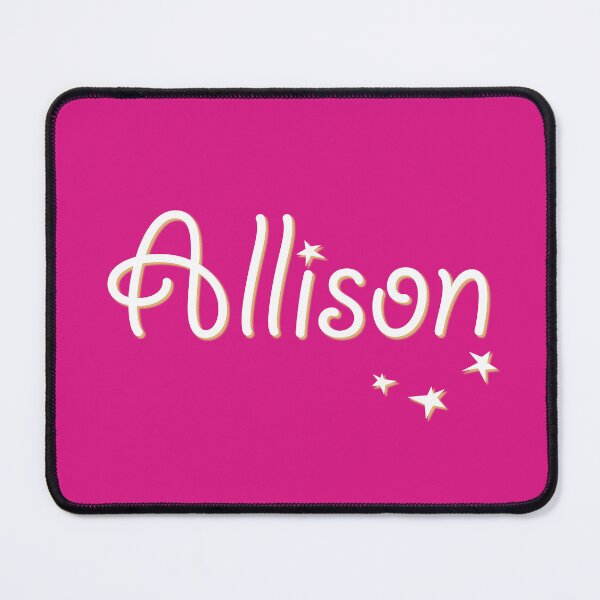 Item preview, My Name is Allison designed and sold by CharlottePlaceArt.