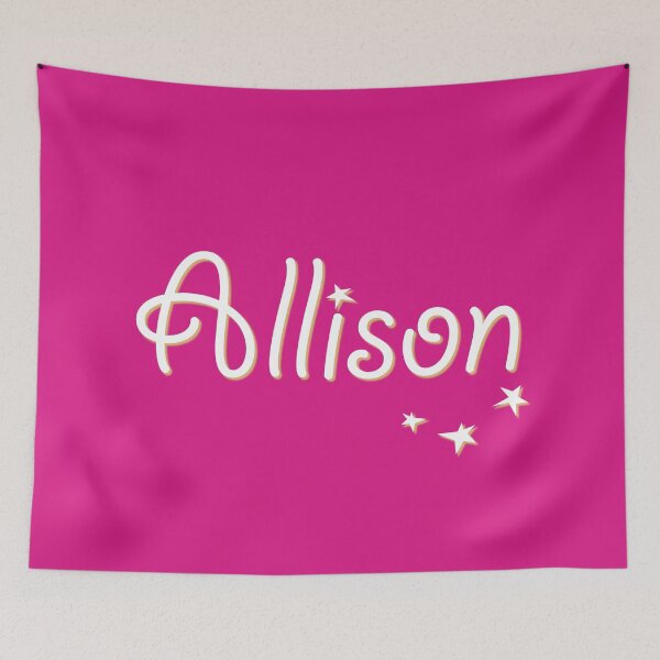 Item preview, My Name is Allison designed and sold by CharlottePlaceArt.
