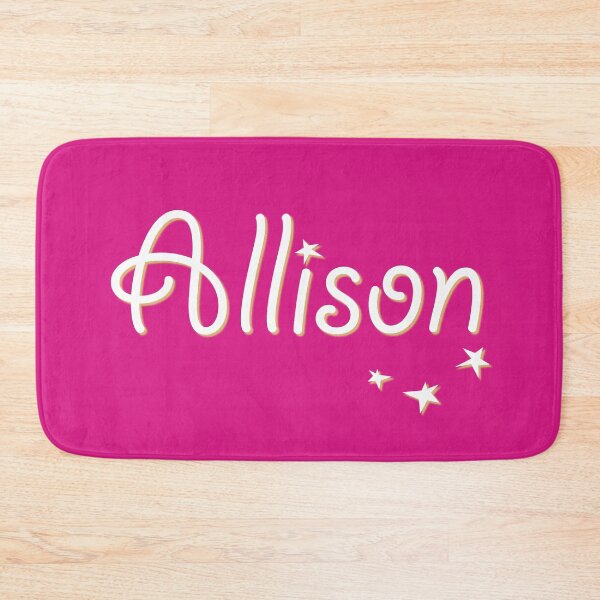 Item preview, My Name is Allison designed and sold by CharlottePlaceArt.