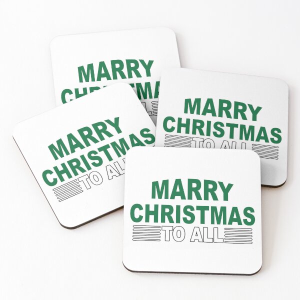 Item preview, Marry Christmas To All - Collegiate Green Typography designed and sold by Abdullah9130.