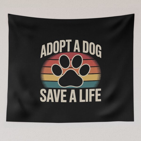 Item preview, Adopt A Dog (Save A Life Rescue Dog)  designed and sold by RuthGAArt.
