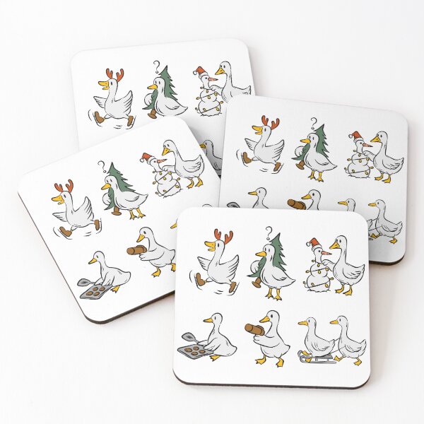 Item preview, Playful Christmas Goose Winter designed and sold by nuutree.