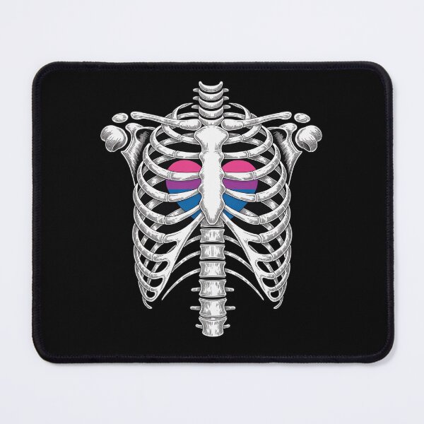 Item preview, BISEXUAL PRIDE SKELETON designed and sold by catsdothingz.