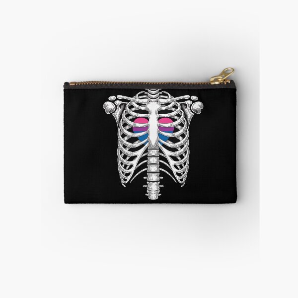 Item preview, BISEXUAL PRIDE  SKELETON designed and sold by catsdothingz.