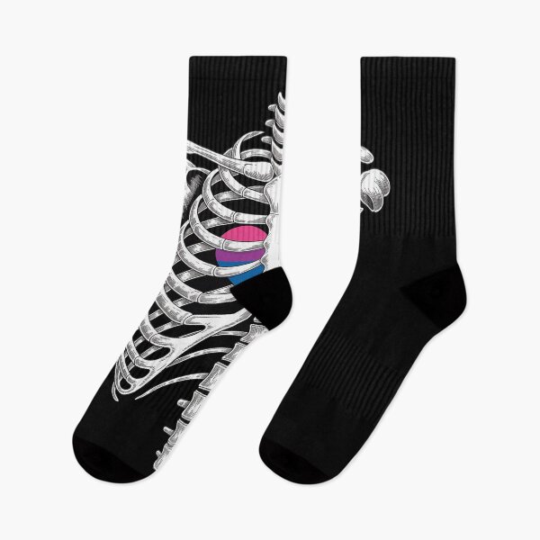 Item preview, BISEXUAL PRIDE  SKELETON designed and sold by catsdothingz.